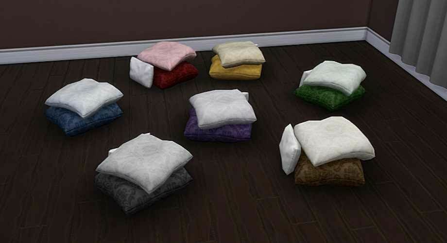 Damask Pillow Chair By Geekygamingstuff 3 sims 4 cc damask pillow chair by geekygamingstuff 2
