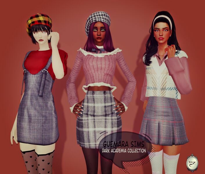 Dark Academia Collection 2 sims 4 cc dark academia collection 2