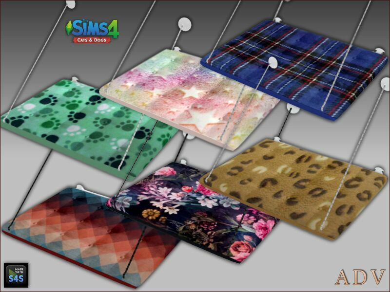 DOG Houses And CAT Beds 2 sims 4 cc dog houses and cat beds 5