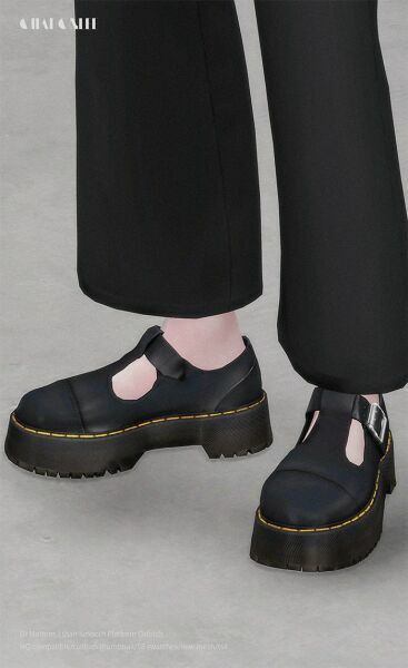 DR Martens Ethan Smooth Platform Oxfords By Charonlee 3 sims 4 cc dr martens ethan smooth platform oxfords by charonlee 2
