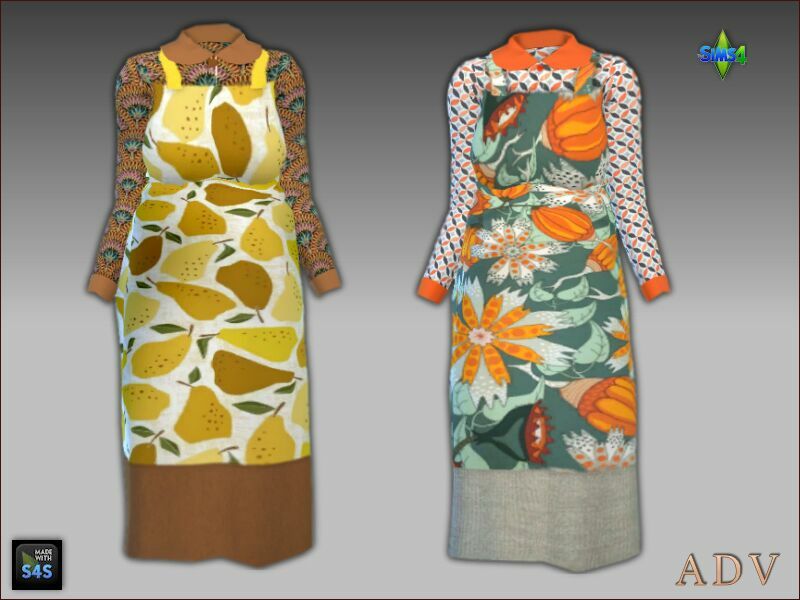 Dresses For Seniors 4 sims 4 cc dresses for seniors 2