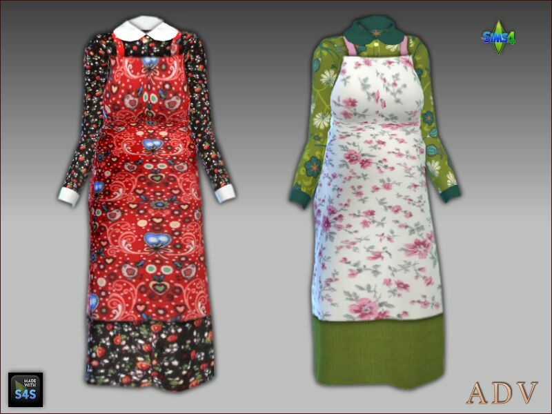 Dresses For Seniors 3 sims 4 cc dresses for seniors 3