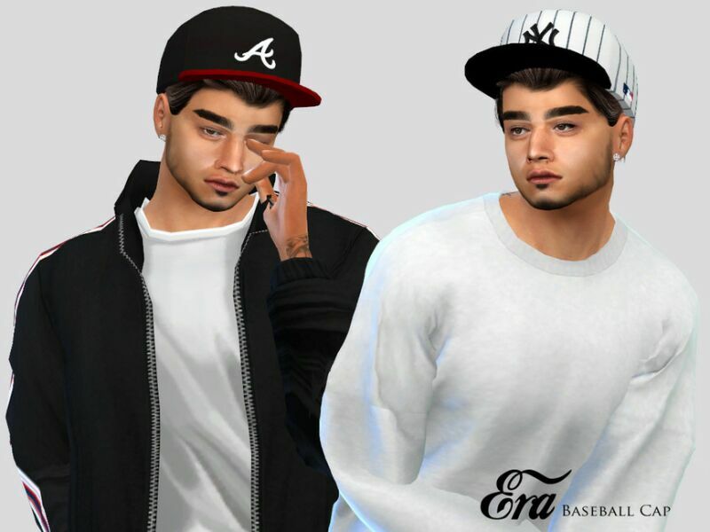 ERA Caps II By Mclaynesims 1 ERA Caps II By Mclaynesims Sims 4 CC