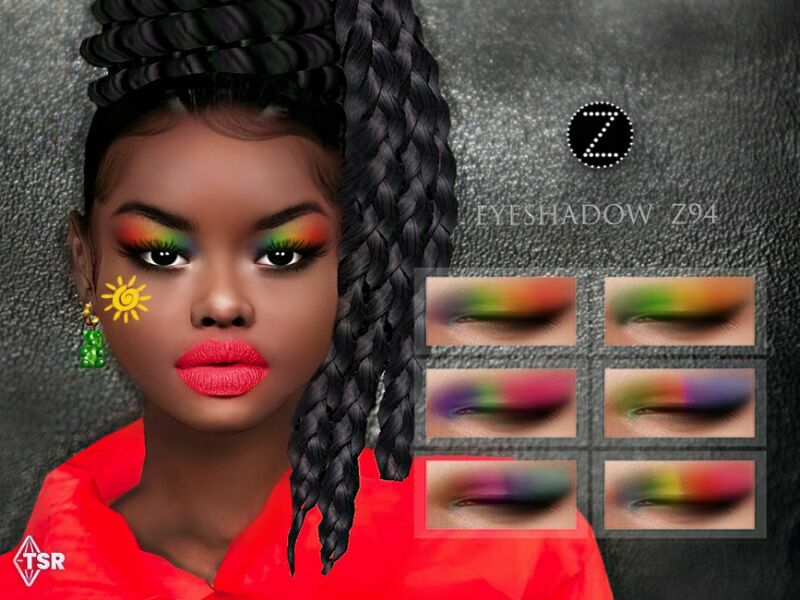 Eyeshadow Z94 By Zenx 1 Eyeshadow Z94 By Zenx Sims 4 CC