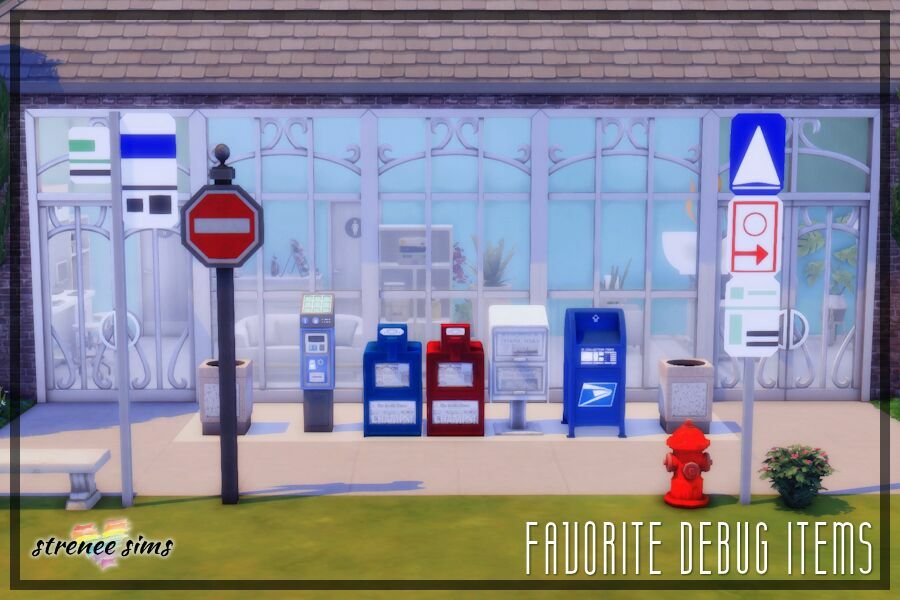 Favorite Debug Items SET 1 1 Favorite Debug Items SET 1 Sims 4 CC