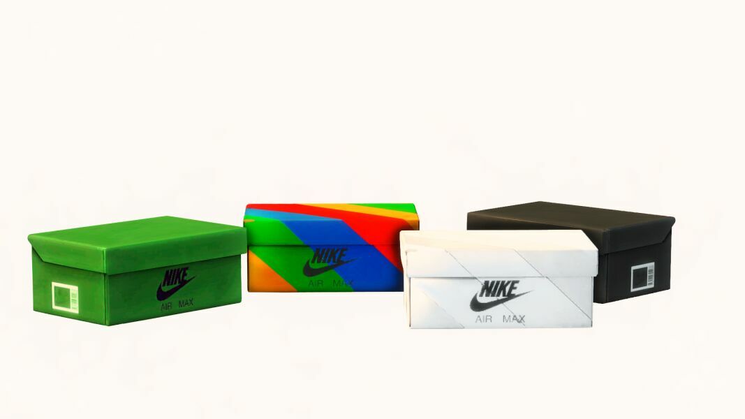 Fortnite X Nike AIR MAX Decorative Pack By Monosims 4 sims 4 cc fortnite x nike air max decorative pack by monosims 5
