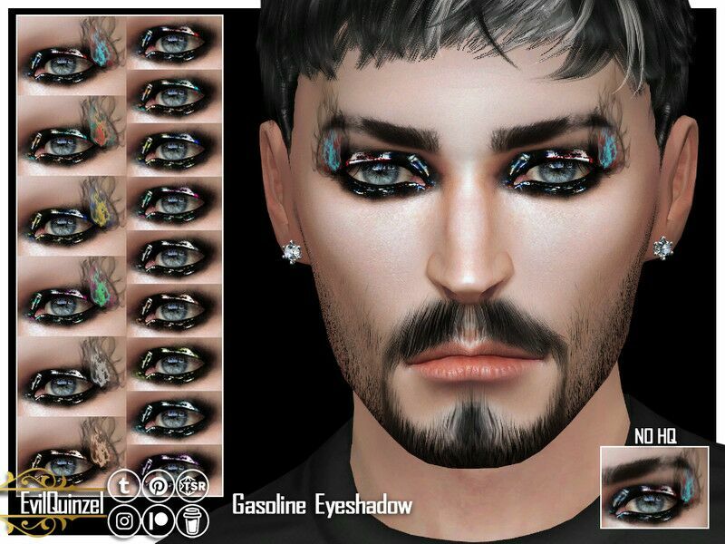 Gasoline Eyeshadow 1 Gasoline Eyeshadow Sims 4 CC