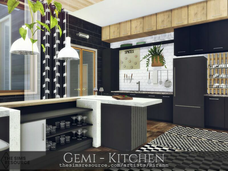 Gemi – Kitchen – TSR CC Only By Rirann 4 sims 4 cc gemi kitchen tsr cc only by rirann 2