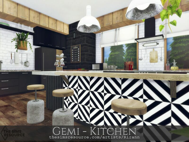 Gemi – Kitchen – TSR CC Only By Rirann 2 sims 4 cc gemi kitchen tsr cc only by rirann 4