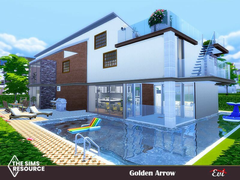 Golden Arrow _TSR Only CC By EVI 1 Golden Arrow _TSR Only CC By EVI Sims 4 CC