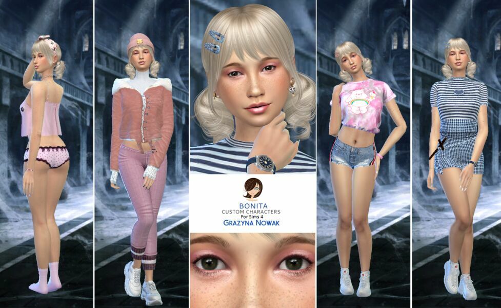 Grazyna Nowak By Bonita 1 Grazyna Nowak By Bonita Sims 4 CC