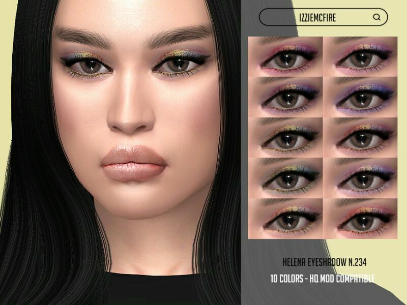 IMF Helena Eyeshadow N.234 By Izziemcfire 1 IMF Helena Eyeshadow N.234 By Izziemcfire Sims 4 CC