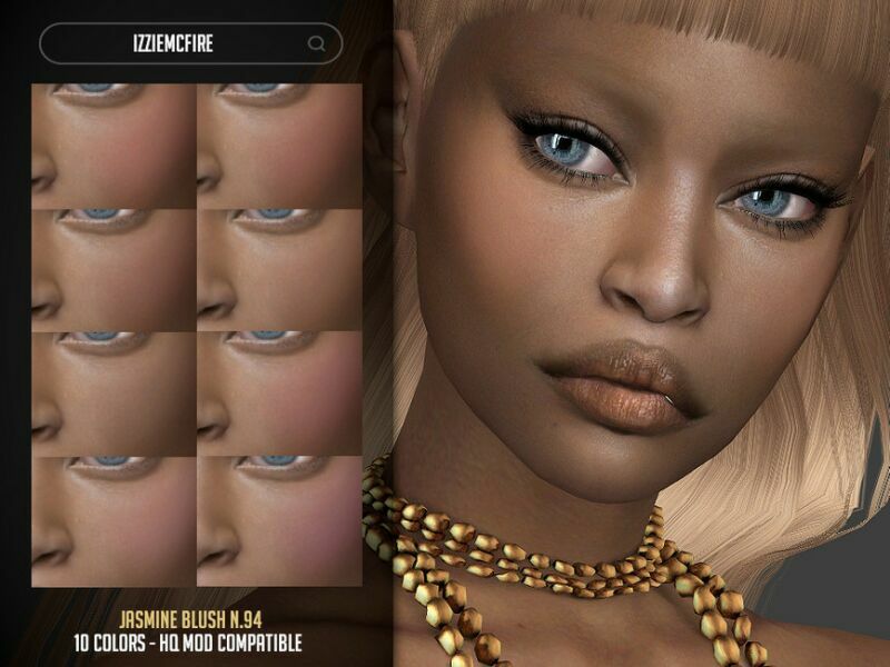 IMF Jasmine Blush N.94 By Izziemcfire 1 IMF Jasmine Blush N.94 By Izziemcfire Sims 4 CC