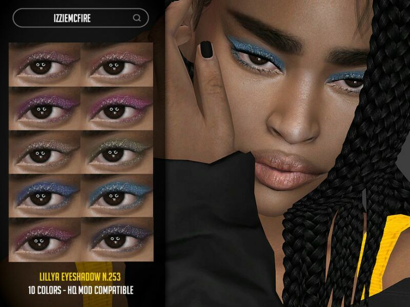 IMF Lillya Eyeshadow N.253 By Izziemcfire 1 IMF Lillya Eyeshadow N.253 By Izziemcfire Sims 4 CC