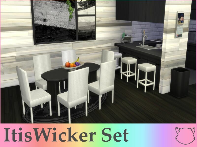 Itiswicker SET – Wicker Furniture By Itiscats 4 sims 4 cc itiswicker set wicker furniture by itiscats 2