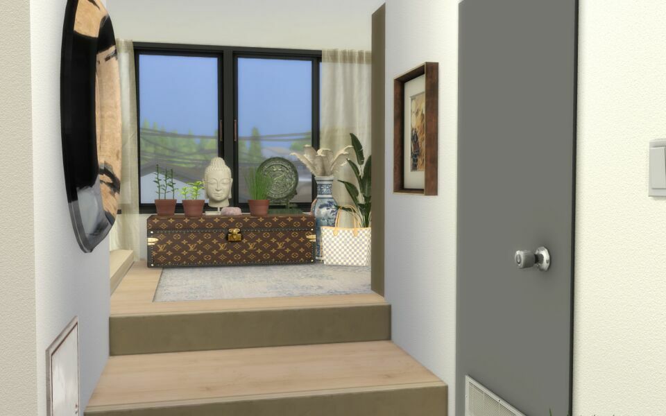Japanese Apartment CC Build 8 sims 4 cc japanese apartment cc build 5