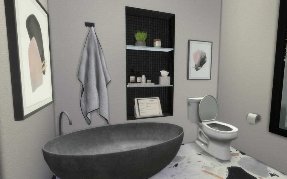 Japanese Apartment CC Build 4 sims 4 cc japanese apartment cc build 9