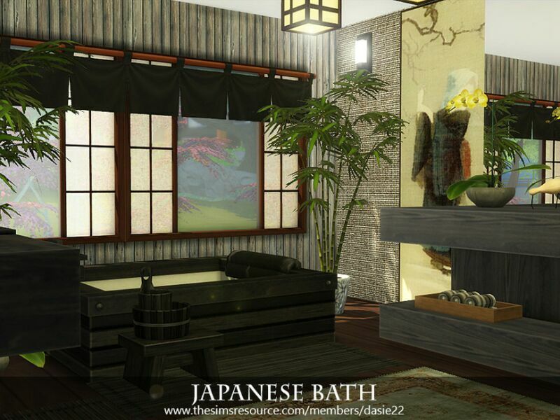 Japanese Bath By Dasie2 4 sims 4 cc japanese bath by dasie2 2