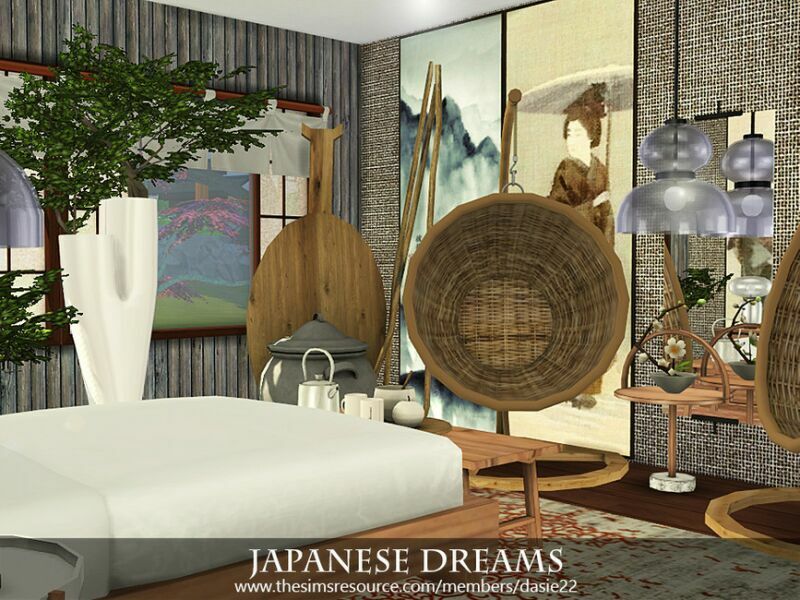Japanese Dreams By Dasie2 1 Japanese Dreams By Dasie2 Sims 4 CC