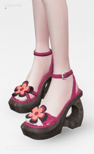 Jeffrey Campbell Mahana Platform Sandals By Charonlee 3 sims 4 cc jeffrey campbell mahana platform sandals by charonlee 2