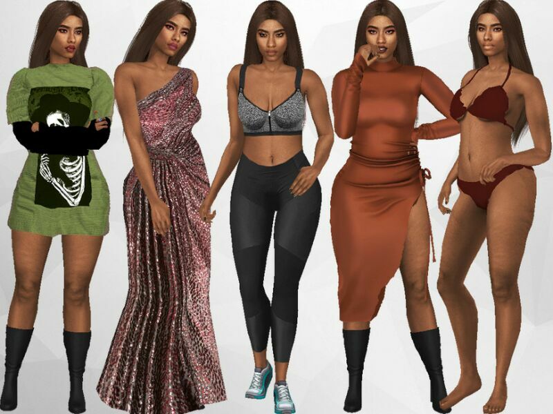 Jill Arreola By Divaka45 3 sims 4 cc jill arreola by divaka45 2