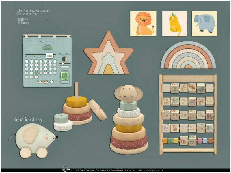 Jytte Kidsroom Toys PT.I By Severinka_ 2 sims 4 cc jytte kidsroom toys pt i by severinka 2