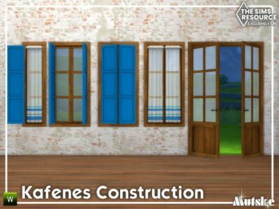 Kafenes Construction SET Part 2 Middle By Mutske Sims 4 CC
