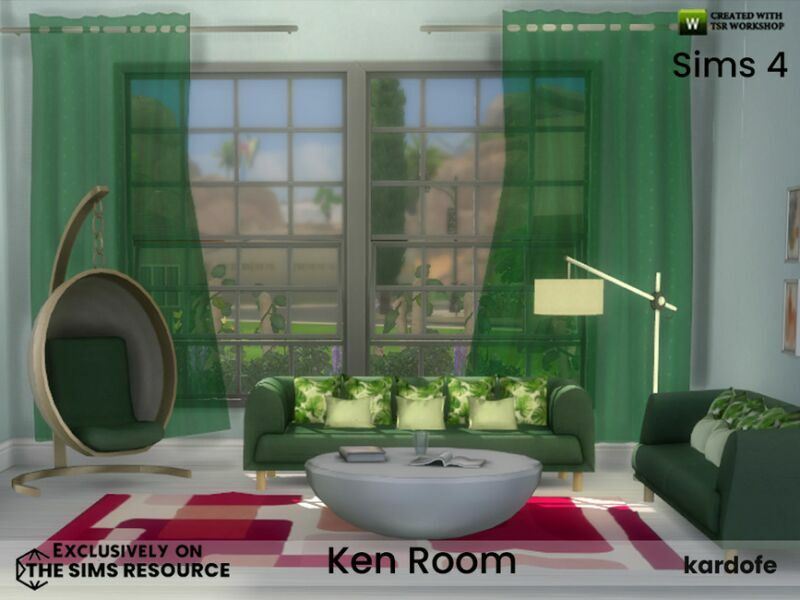 KEN Room By Kardofe 7 sims 4 cc ken room by kardofe 2