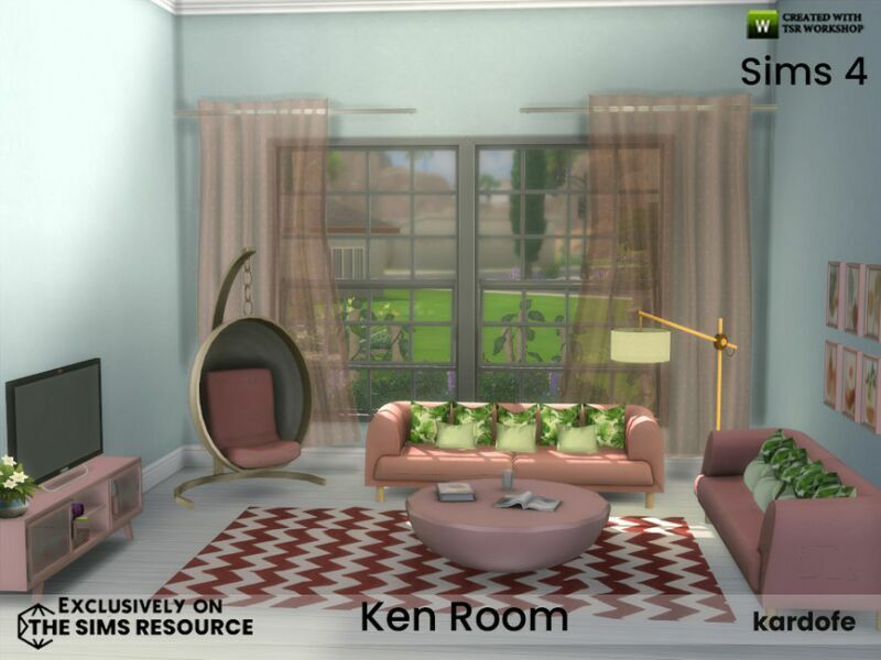 KEN Room By Kardofe 5 sims 4 cc ken room by kardofe 4