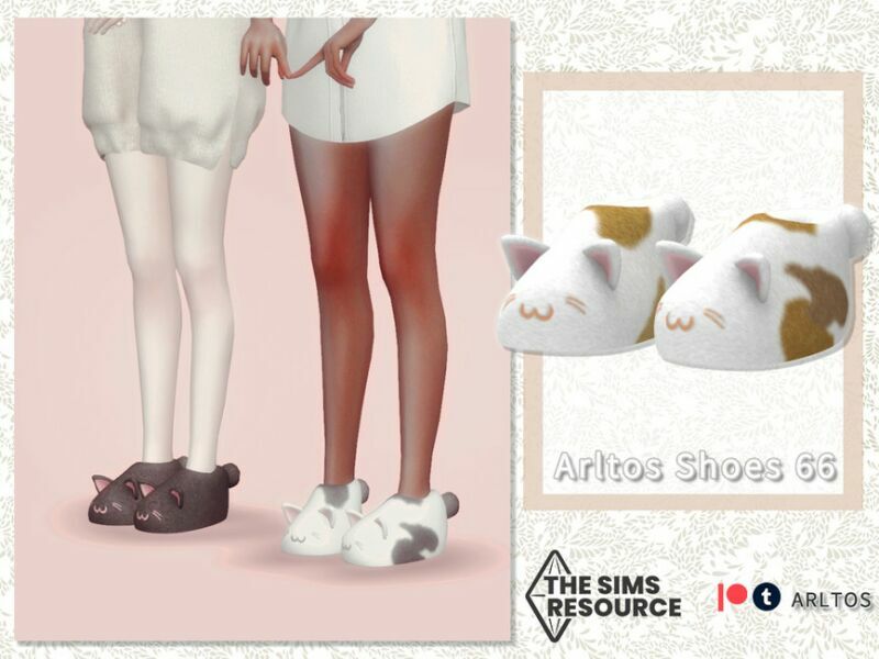 Kitty Shoes /66 By Arltos 1 Kitty Shoes /66 By Arltos Sims 4 CC
