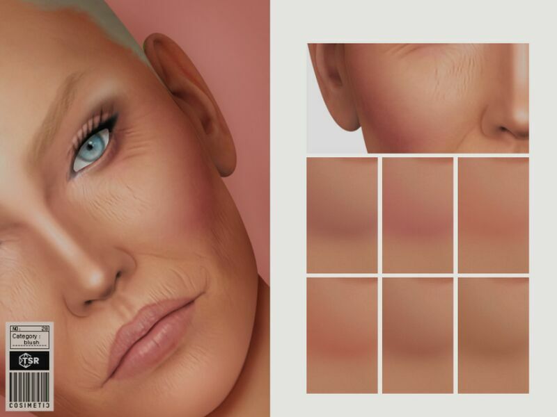 Lady C. Pastel Blush | N28 By Cosimetic 1 Lady C. Pastel Blush | N28 By Cosimetic Sims 4 CC