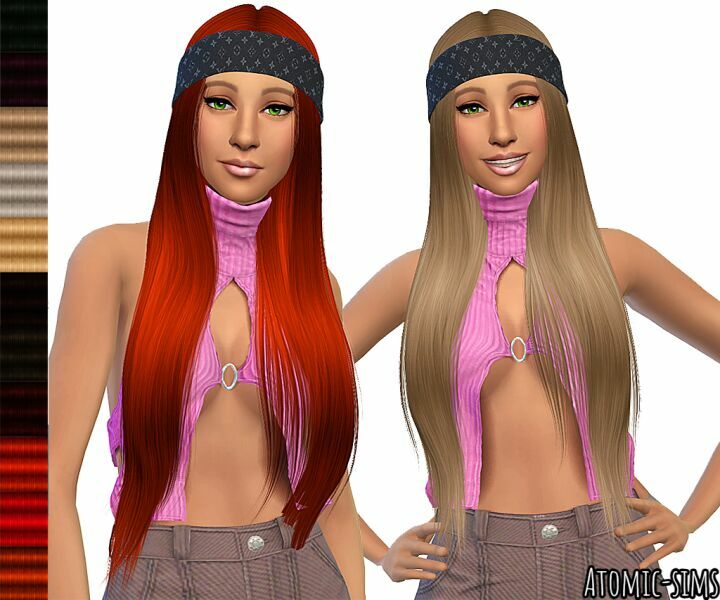Leahlillith Karin Hairstyle Retexture / Mesh Needed 1 Leahlillith Karin Hairstyle Retexture / Mesh Needed Sims 4 CC