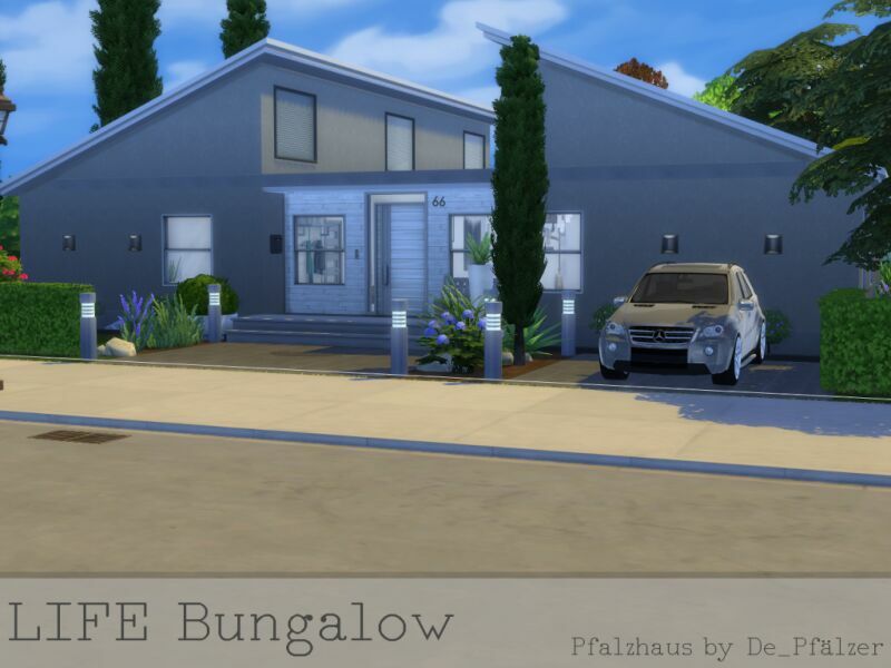 Life Bungalow 1 Life Bungalow Sims 4 CC