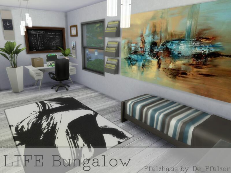 Life Bungalow 9 sims 4 cc life bungalow 5