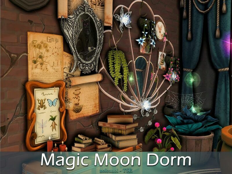 Magic Moon Dorm / TSR CC Only By Nolcanol 4 sims 4 cc magic moon dorm tsr cc only by nolcanol 5