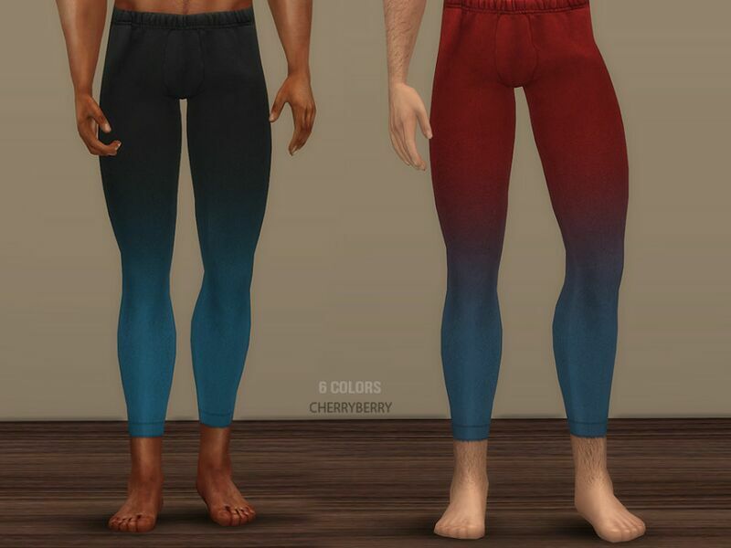 Men’S Loungewear Leggings By Cherryberrysim 1 Men’S Loungewear Leggings By Cherryberrysim Sims 4 CC