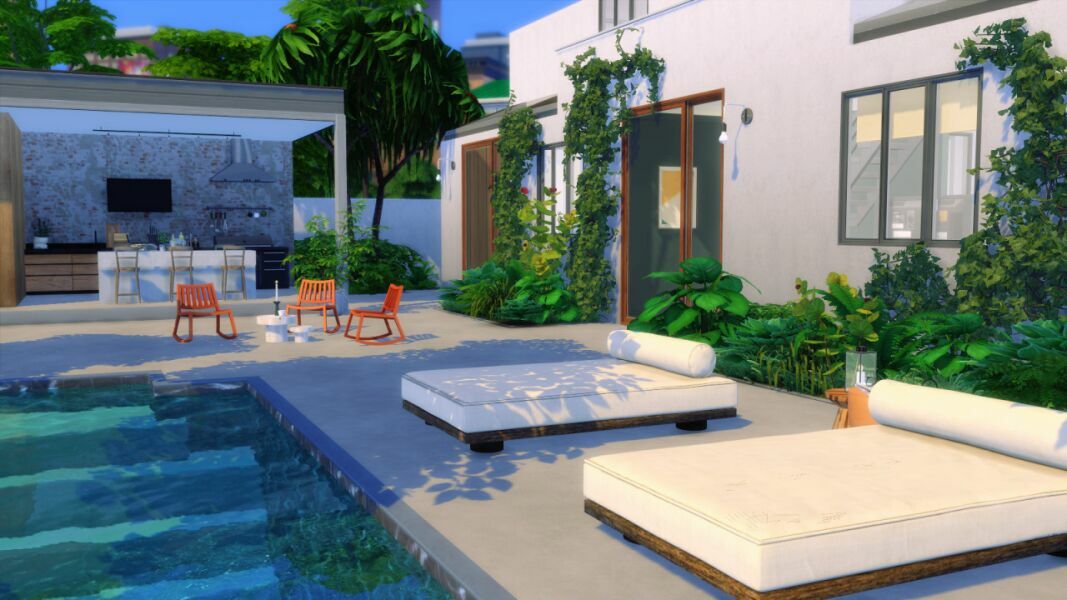 MID Century Modern By Marywho 10 sims 4 cc mid century modern by marywho 3