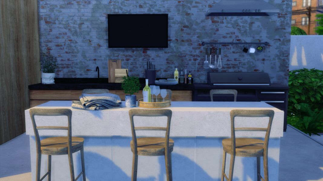 MID Century Modern By Marywho 9 sims 4 cc mid century modern by marywho 4