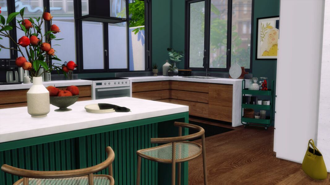 MID Century Modern By Marywho 8 sims 4 cc mid century modern by marywho 5
