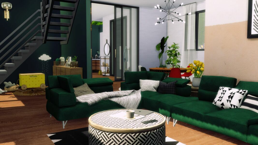 MID Century Modern By Marywho 7 sims 4 cc mid century modern by marywho 6