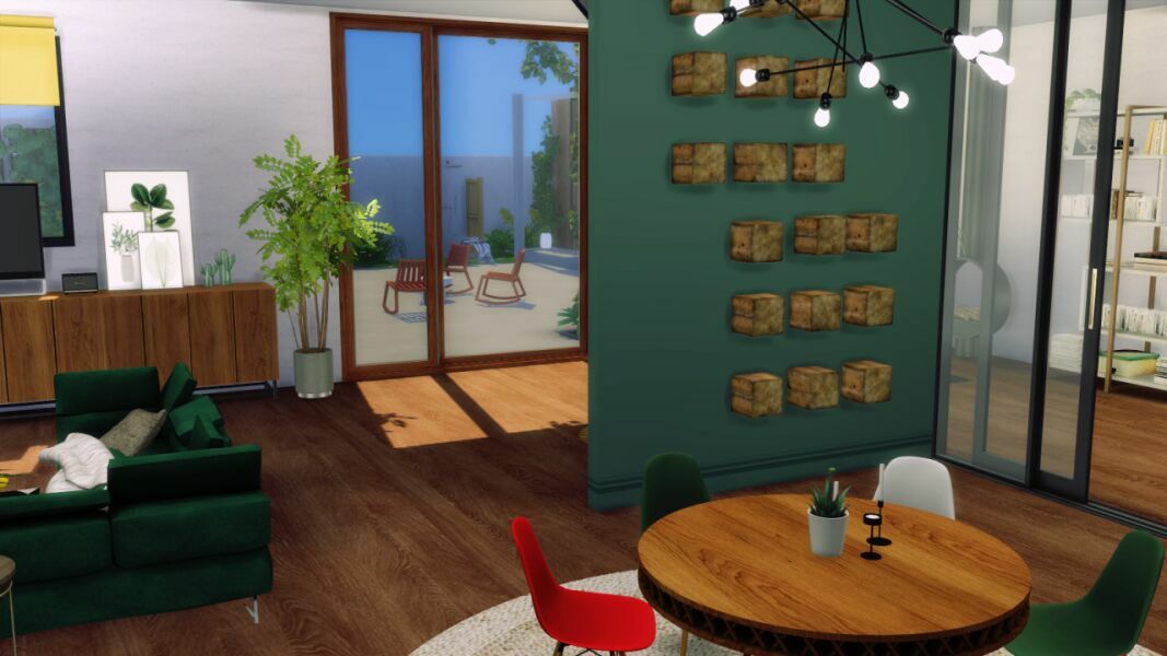 MID Century Modern By Marywho 6 sims 4 cc mid century modern by marywho 7