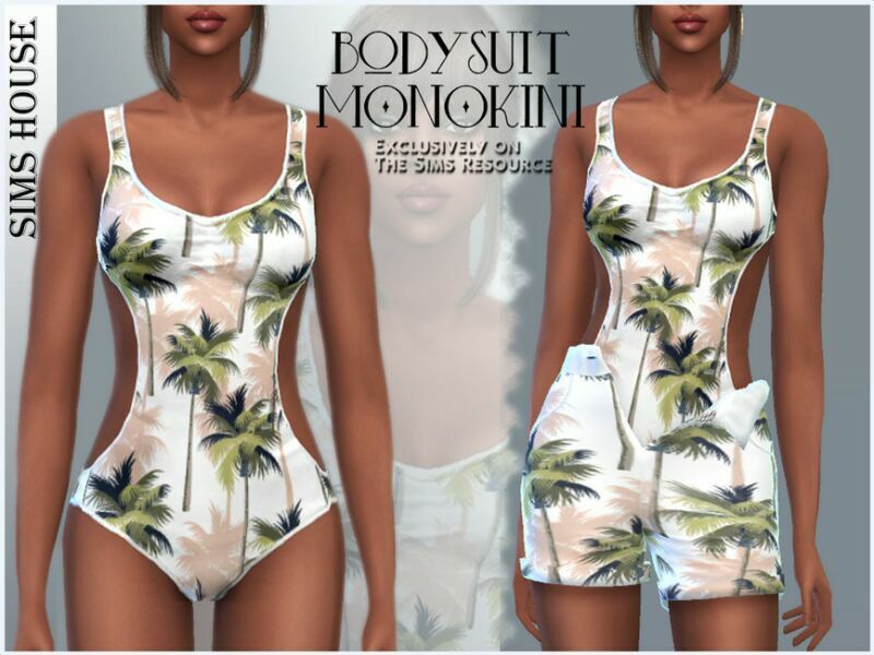 Monokini 1 Monokini Sims 4 CC