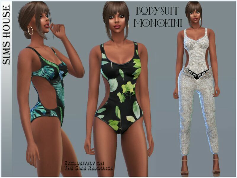 Monokini 2 sims 4 cc monokini 2