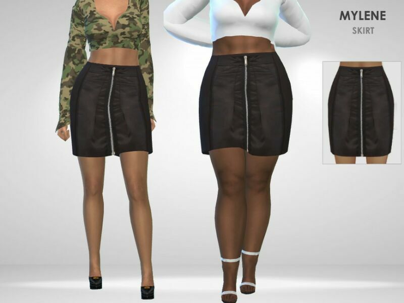 Mylene Skirt By Puresim 1 Mylene Skirt By Puresim Sims 4 CC