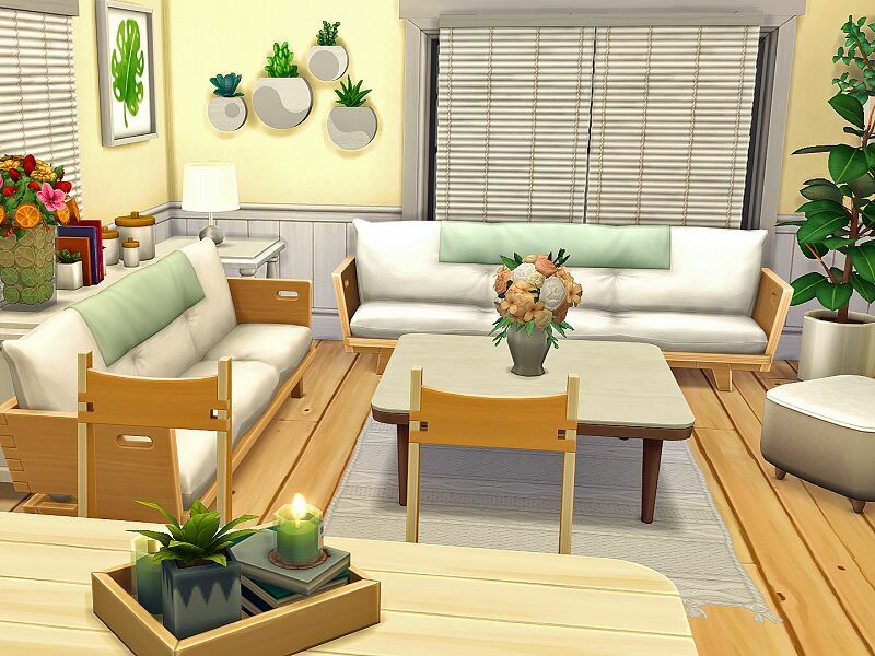 Nature Lover Cottage – NO CC By Flubs79 3 sims 4 cc nature lover cottage no cc by flubs79 6