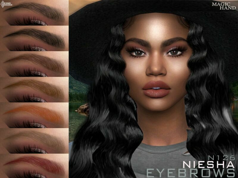 Niesha Eyebrows N126 By Magichand 1 Niesha Eyebrows N126 By Magichand Sims 4 CC