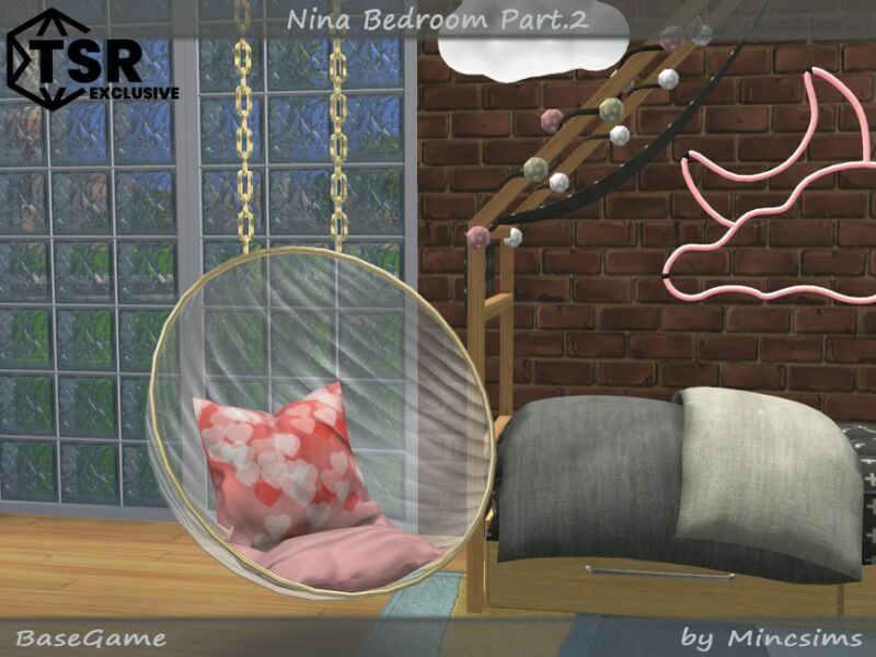 sims 4 cc nina bedroom part 2 by mincsims 6