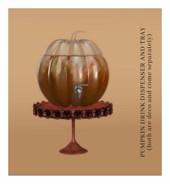 Nutmeg Cider SET 6 sims 4 cc nutmeg cider set 7