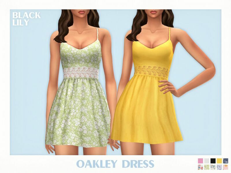 Oakley Dress 1 Oakley Dress Sims 4 CC