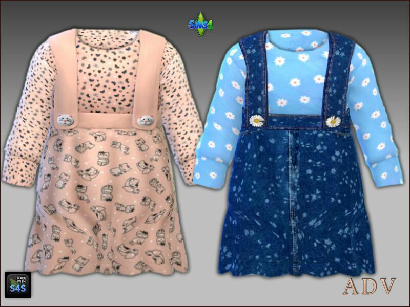 Outfits For Infant Girls 6 sims 4 cc outfits for infant girls 2